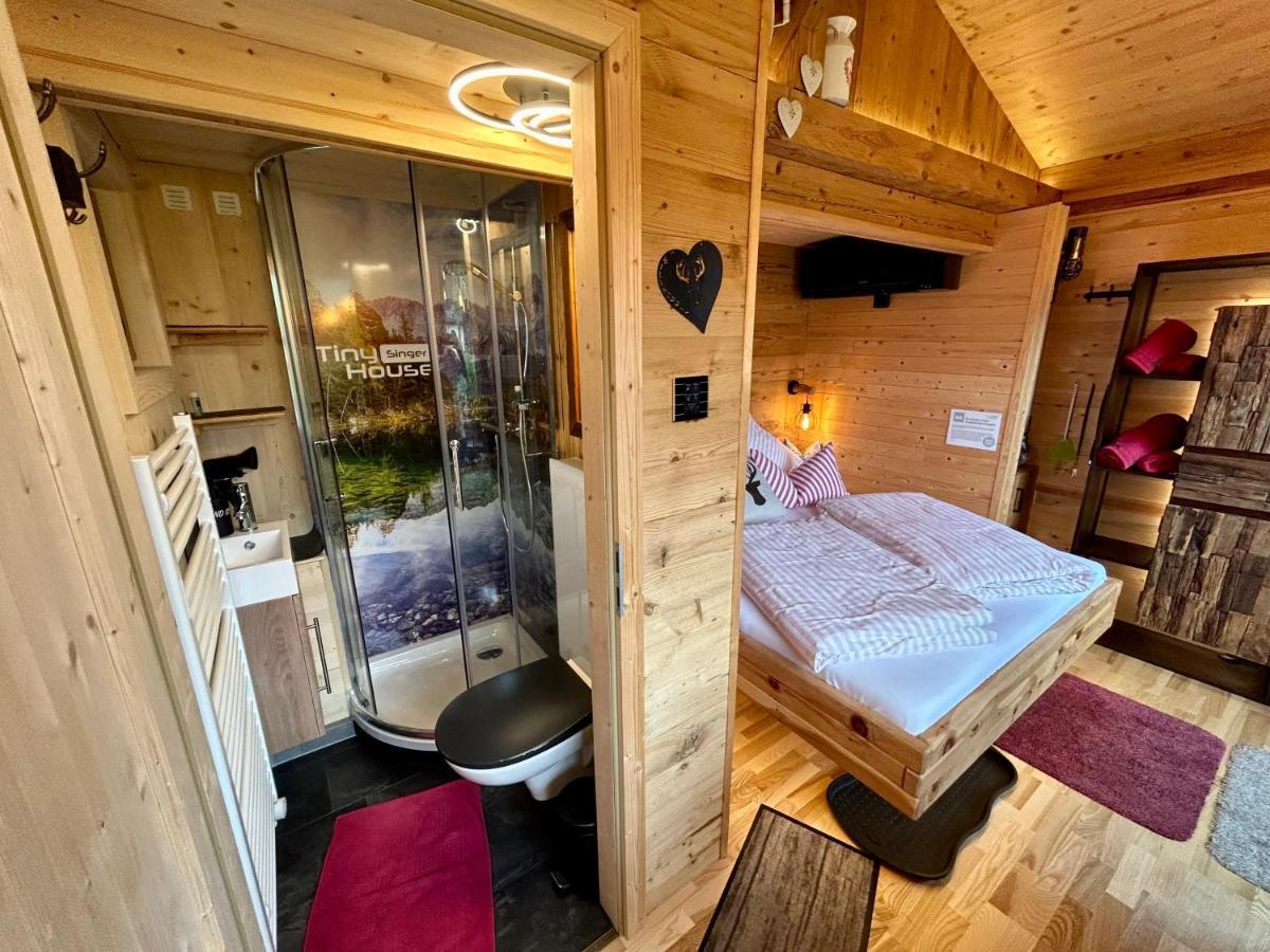 Tiny House Singer - Contactless Check-In - Sauna Ehenbichl Ngoại thất bức ảnh